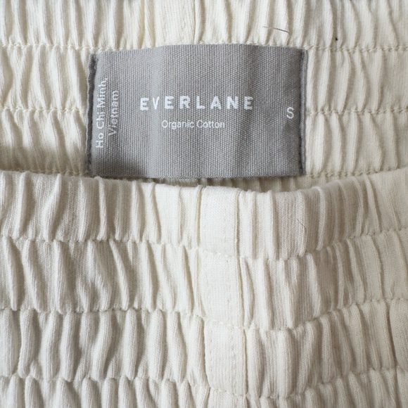 Everlane Organic Cotton White Wide-Leg Pants - Picture 6 of 11